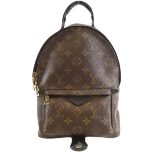 Pre-owned Backpacks, female, , Size: ONE SIZE Pre-owned Canvas Backpack - Louis Vuitton Vintage - Modalova