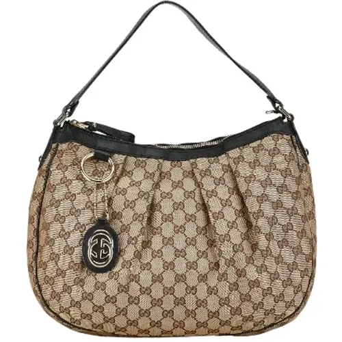 Pre-owned Canvas gucci-bags , female, Sizes: ONE SIZE - Gucci Vintage - Modalova