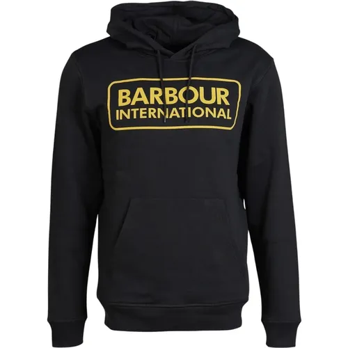 Hoodies, male, , Size: XL Pop Over Hoodie - Stylish and Comfortable - Barbour - Modalova