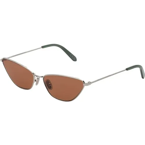 Metallic Mint Sunglasses with Brown Lenses , female, Sizes: 61 MM - Retrosuperfuture - Modalova