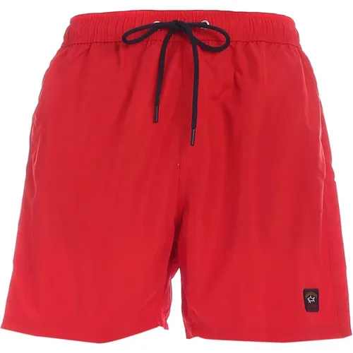 Iconic Swim Short , male, Sizes: S, M, 2XL, L, XL - PAUL & SHARK - Modalova