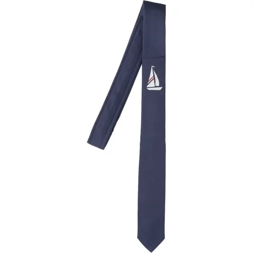 Elegante Krawatten für Herren , Herren, Größe: ONE Size - Thom Browne - Modalova