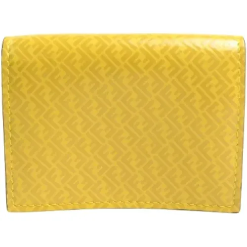 Pre-owned Wallets, female, , Size: ONE SIZE Pre-owned Leather wallets - Fendi Vintage - Modalova