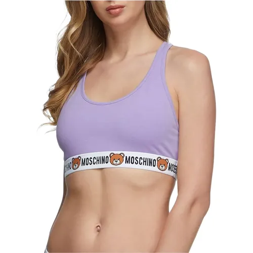 Ärmelloses Top , Damen, Größe: XS - Moschino - Modalova