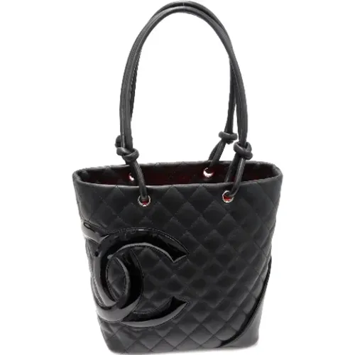 Pre-owned Tote Bags, female, , Size: ONE SIZE Pre-owned Leather chanel-bags - Chanel Vintage - Modalova