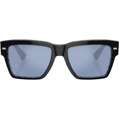 Stylish Multicolor Sungles , male, Sizes: 55 MM - Dolce & Gabbana - Modalova