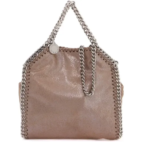 Eco-Leder Falabella Tiny Handtasche mit Kettenverzierung - Stella Mccartney - Modalova