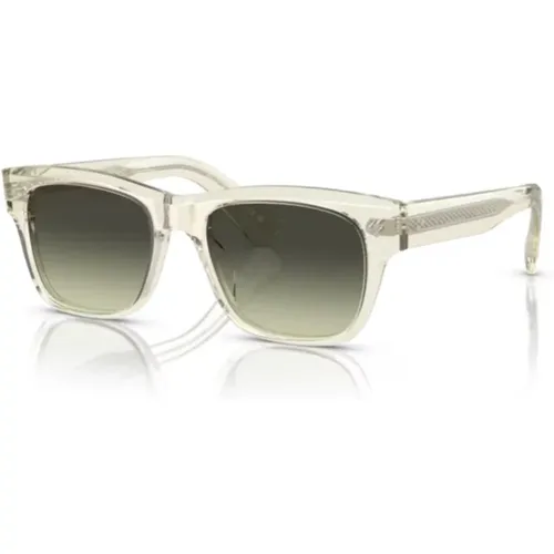 Birell Sun Rectangle Sunglasses , unisex, Sizes: 52 MM - Oliver Peoples - Modalova