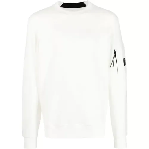 Sweatshirt mit charakteristischem Linsendetail - C.P. Company - Modalova