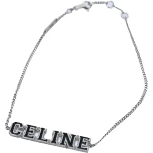 Pre-owned Metal bracelets , female, Sizes: ONE SIZE - Celine Vintage - Modalova