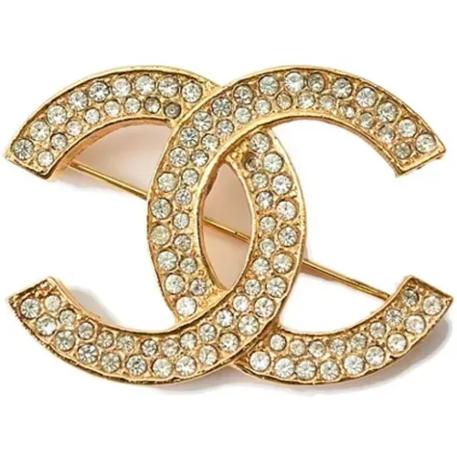 Pre-owned Jewellery, female, , Size: ONE SIZE Pre-owned Metal brooches - Chanel Vintage - Modalova