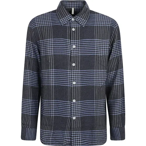 Casual Shirts, male, , Size: M Long Sleeve Shirt - Sunflower - Modalova