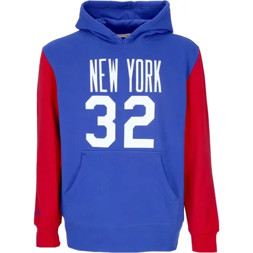 Hoodies, male, , Size: S NBA Fashion Fleece Hoodie 1974 - Mitchell & Ness - Modalova