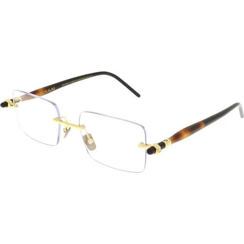 Stylish Unisex Eyeglasses Frame P56 , unisex, Sizes: 54 MM - Kuboraum - Modalova