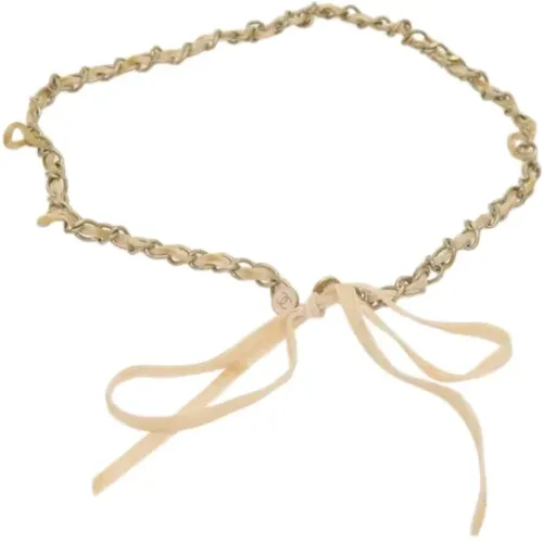 Pre-owned Jewellery, female, , Size: ONE SIZE Pre-owned Metal necklaces - Chanel Vintage - Modalova