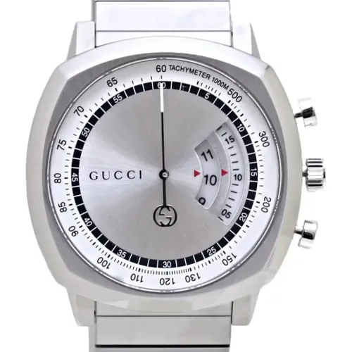 Pre-owned Watches, male, , Size: ONE SIZE Pre-owned Metal watches - Gucci Vintage - Modalova