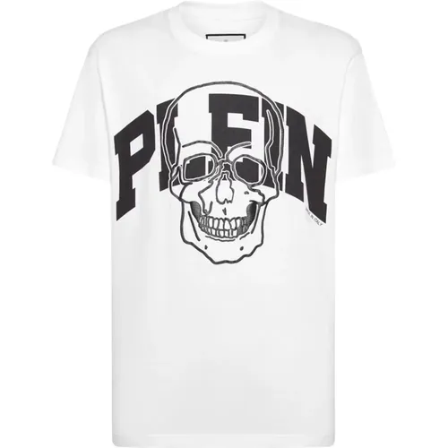 T-Shirts, male, , Size: XL Tee Shirt Classic Style - Philipp Plein - Modalova