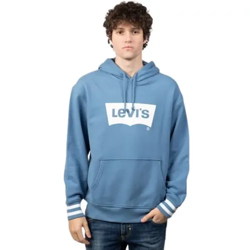 Levi's, Herren Baumwoll-Sweatshirt , Herren, Größe: L - Levis - Modalova