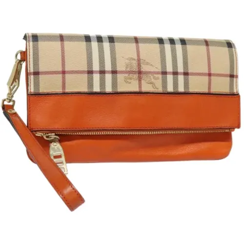 Pre-owned Leder clutches - Burberry Vintage - Modalova