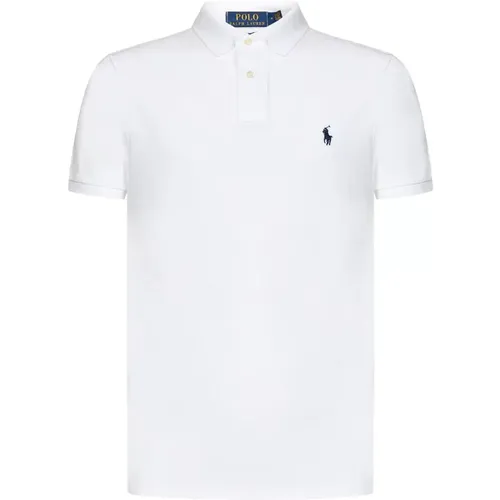 Elegantes weißes Polo-T-Shirt für Herren , Herren, Größe: 2XL - Ralph Lauren - Modalova