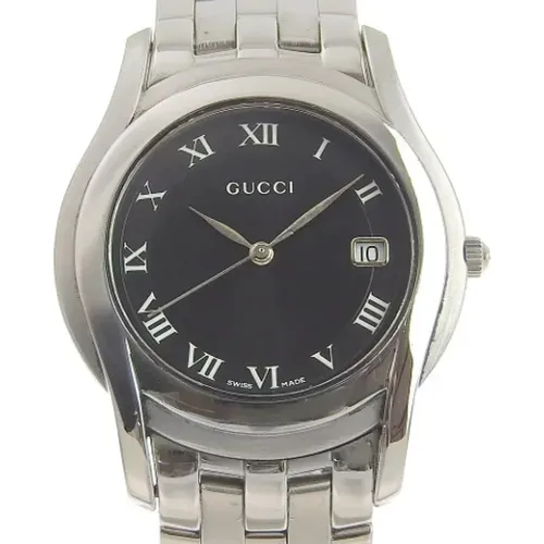 Pre-owned Watches, female, , Size: ONE SIZE Pre-owned Metal watches - Gucci Vintage - Modalova