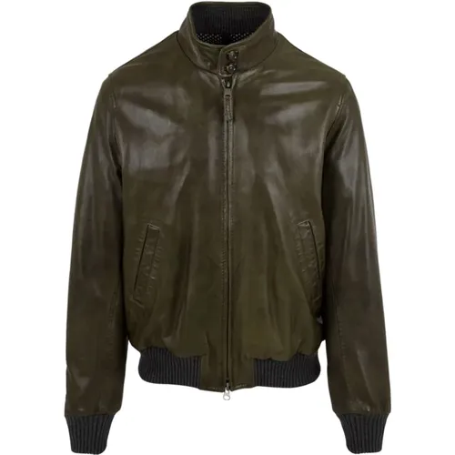 Leather Jacket for Men , male, Sizes: 3XL, M, 2XL - The Jack Leathers - Modalova