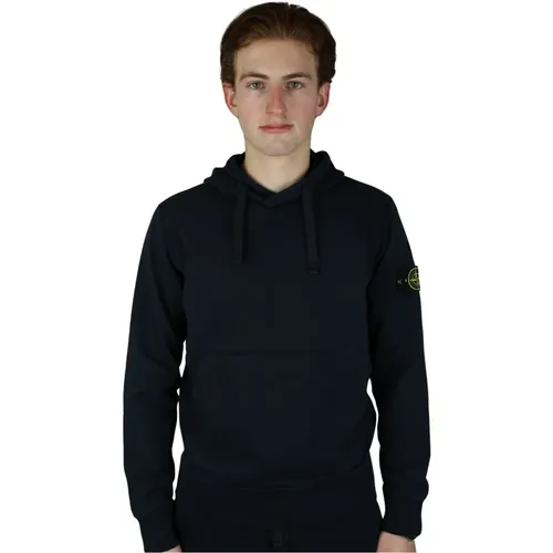 Hoodies, male, , Size: M Felpa Hoodie - Stone Island - Modalova