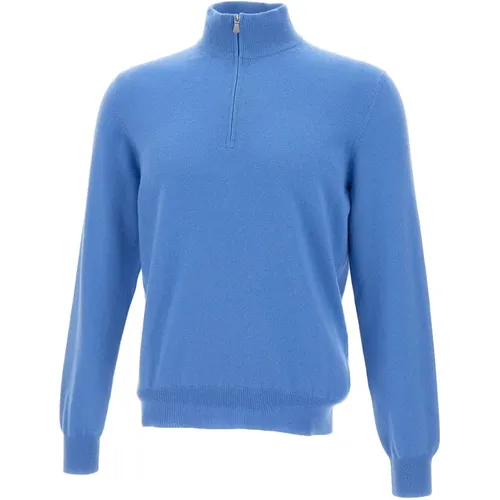 Cashmere Knitwear, male, , Size: M Sweaters - Gran Sasso - Modalova