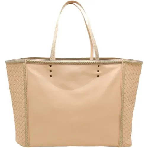 Pre-owned Tote Bags, female, , Size: ONE SIZE Pre-owned Leather totes - Bottega Veneta Vintage - Modalova