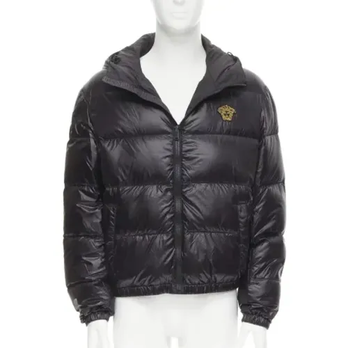 Pre-owned Nylon outerwear , female, Sizes: M - Versace Pre-owned - Modalova