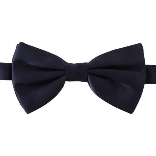 Bowties, male, , Size: ONE SIZE Silk Bow Tie Elegant Style - Dolce & Gabbana - Modalova