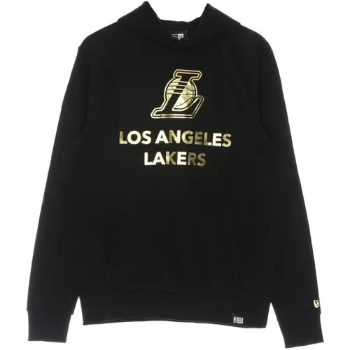 Hoodies, male, , Size: M NBA Gold Hoodie Lakers - new era - Modalova