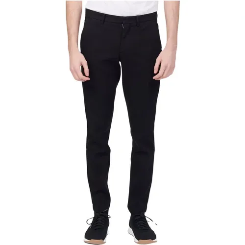 Schwarze Slim Fit Baumwollhose - Hugo Boss - Modalova