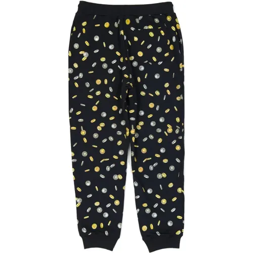 Sweatpants, unisex, , Size: M Coin Print Cotton Sweatpants Women - Moschino - Modalova