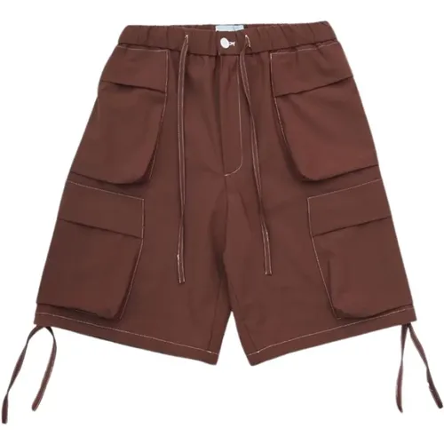 Glazed Ginger Bermuda Shorts , female, Sizes: L, XL, S - Bonsai - Modalova