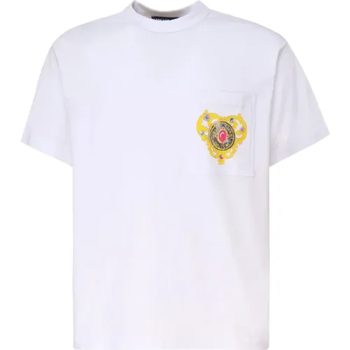 Weiße T-Shirts und Polos,T-Shirts - Versace Jeans Couture - Modalova