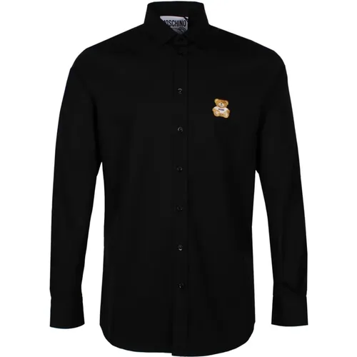 Teddy Bear Shirt , male, Sizes: M, L, XL - Moschino - Modalova