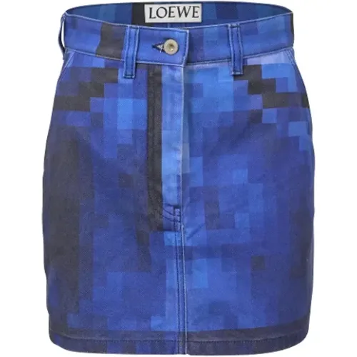 Pre-owned Baumwolle bottoms , Damen, Größe: S - Loewe Pre-owned - Modalova