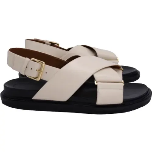 Pre-owned Sandals, female, , Size: 12 US Pre-owned Leather sandals - Marni Pre-owned - Modalova