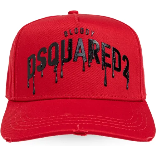 Caps, male, , Size: ONE SIZE Baseball Cap - Dsquared2 - Modalova