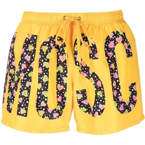 Beachwear, male, , Size: S Beachwear for Men - Moschino - Modalova