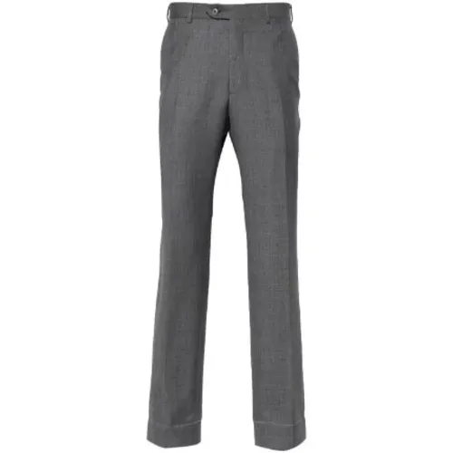 Dark Grey Dress Pants , male, Sizes: L, M, 2XL, 3XL - Brioni - Modalova
