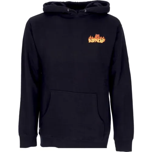 Hoodies, male, , Size: L Hoodie with Devil Design - Ripndip - Modalova