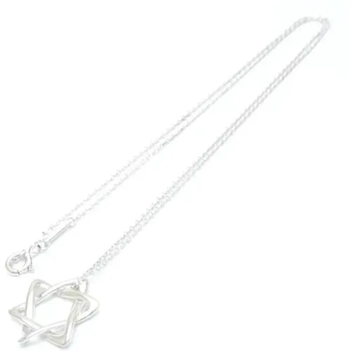 Pre-owned Jewellery, female, , Size: ONE SIZE Pre-owned Metal necklaces - Tiffany & Co. Pre-owned - Modalova