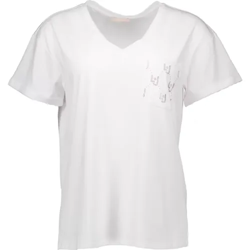 T-Shirts , female, Sizes: L, S, XL, M - Liu Jo - Modalova