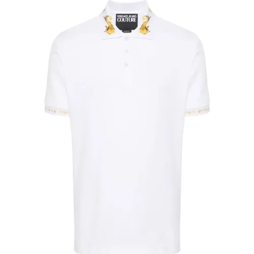 T-Shirts , Herren, Größe: M - Versace Jeans Couture - Modalova