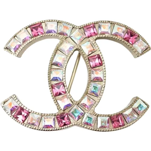 Pre-owned Jewellery, female, , Size: ONE SIZE Pre-owned Metal brooches - Chanel Vintage - Modalova