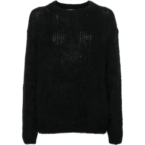 Stilvolle Sweaters Kollektion,Schwarzer Pullover Maglia - P.A.R.O.S.H. - Modalova