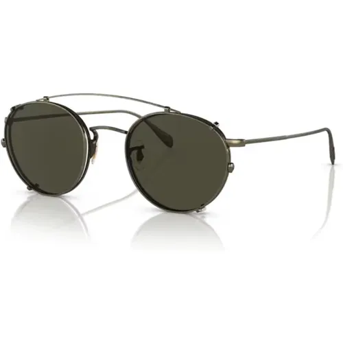 Sunglasses, unisex, , Size: ONE SIZE Clip-On Sunglasses - Oliver Peoples - Modalova