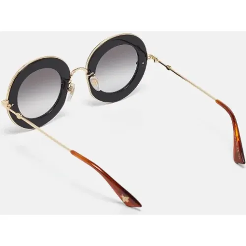 Pre-owned Accessories, female, , Size: ONE SIZE Pre-owned Acetate sunglasses - Gucci Vintage - Modalova